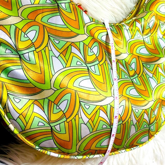 Margi Gaba Women's Geometric Vintage Pattern Shoulder Purse - Picture 7 of 9